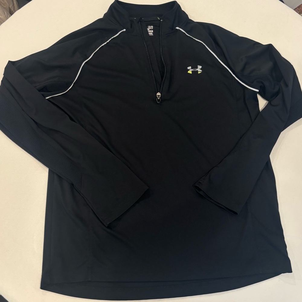 Under Armour Black Quarter Zip Pullover